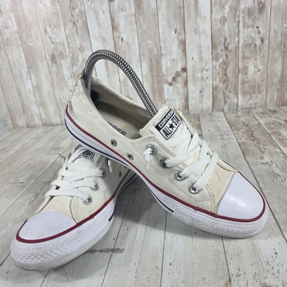 Converse Chuck Taylor All Star Shoreline Slip On Cream Womens 7.5 537084F - Picture 6 of 8